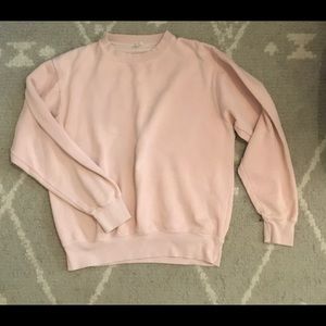 John Galt light pink crew neck